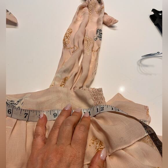 Eugenia Fernández Girl’s Ruffle Tiered Dress Size 10 - Picture 4 of 8